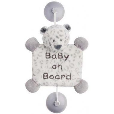 Nattou Ребенок на борту на присосках леопард Лея