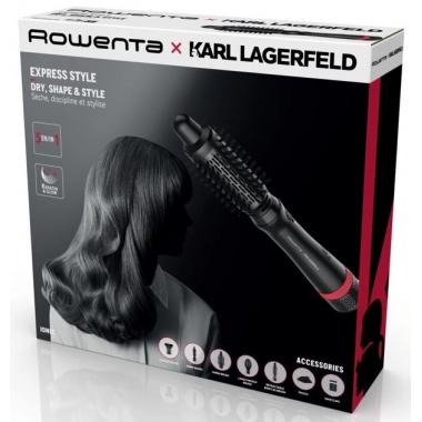 Rowenta Фен-щетка KARL LAGERFELD Express Style CF635LF0