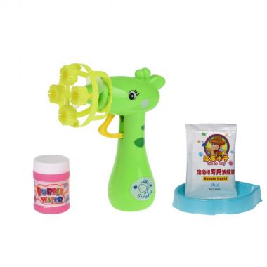 Same Toy Soap bubbles Bubble Gun Giraffe (green)