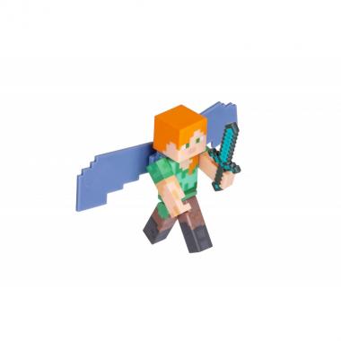 Minecraft Коллекционная фигурка Alex with Elytra Wings серия 4