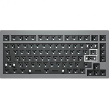 Keychron Клавіатура Q1 QMK HotSwappable Gateron Phantom Brown RGB Knob Navy