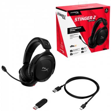 HyperX Гарнитура Cloud Stinger 2 USB/WL Black