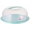 ARDESTO Cake carrier Tasty baking with lid, 28.4*11.5cm, tiffany blue
