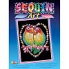 Sequin Art Craft kit BLUE - Love Birds