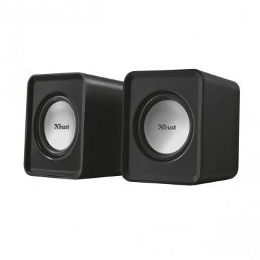 Trust Акустична система (Колонки) 2.0 Leto Compact BLACK
