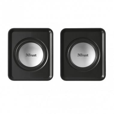 Trust Акустична система (Колонки) 2.0 Leto Compact BLACK