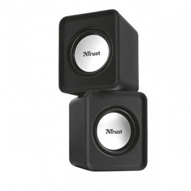 Trust Акустична система (Колонки) 2.0 Leto Compact BLACK