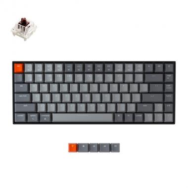 Keychron Клавіатура K2 84 Key Gateron G PRO Brown Hot-Swap RGB WL UA Black