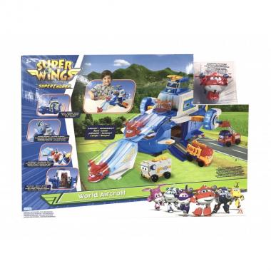 Super Wings Ігровий набір Air Moving Base, Повітряна База, світло, звук