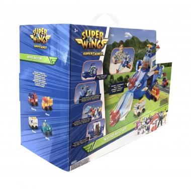 Super Wings Ігровий набір Air Moving Base, Повітряна База, світло, звук