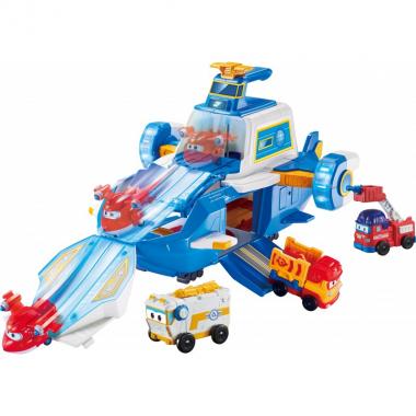 Super Wings Ігровий набір Air Moving Base, Повітряна База, світло, звук