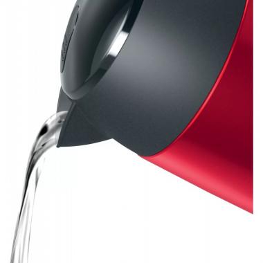 Bosch Електрочайник, 1.7л, метал, червоний