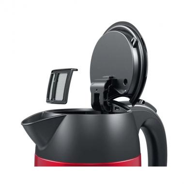 Bosch Електрочайник, 1.7л, метал, червоний