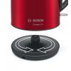 Bosch Електрочайник, 1.7л, метал, червоний