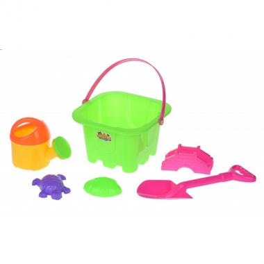 Same Toy Набір для гри з піском Зелений (6 шт.)