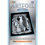 Sequin Art Набір для творчості ARTFOIL SILVER Penguins