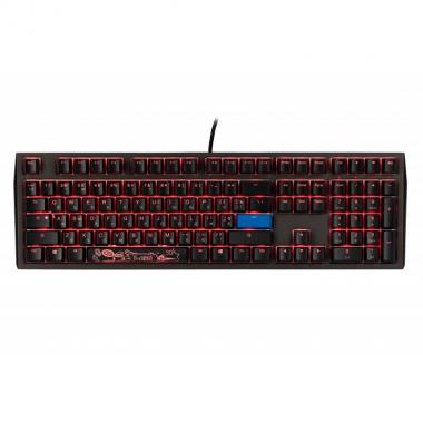 Ducky Shine 7[Cherry Red, RGB LED, UA/RU, Black]