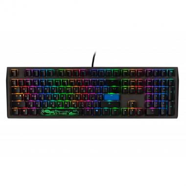 Ducky Shine 7[Cherry Red, RGB LED, UA/RU, Black]