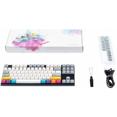 Varmilo keyboard VEA87 CMYK Cherry Mx Red Multicolor