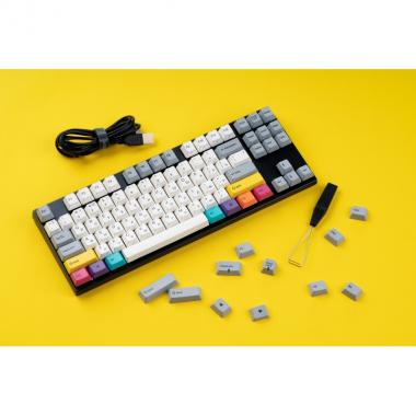 Varmilo keyboard VEA87 CMYK Cherry Mx Red Multicolor