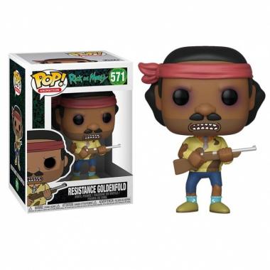 Funko Коллекционная фигурка Funko POP! Animation Rick & Morty S6 Resistance Goldenfold 40256