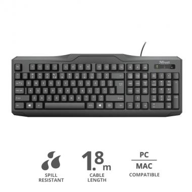 Trust ClassicLine USB Black UA