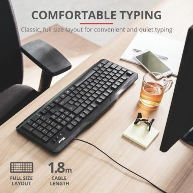 Trust ClassicLine USB Black UA