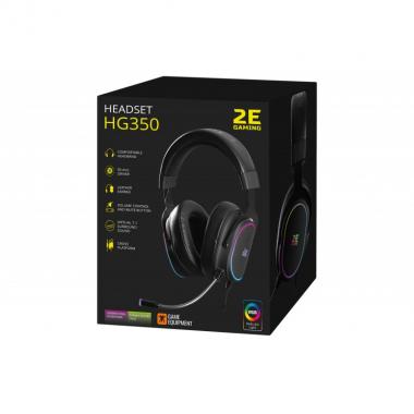 2E Gaming Headset HG350 RGB USB 7.1 Black