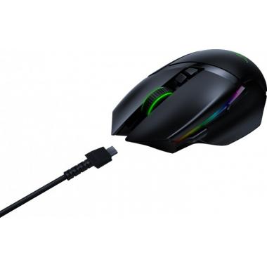 Razer Миша ігрова Basilisk Ultimate & Mouse Dock WL RGB Black