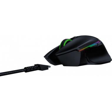 Razer Миша ігрова Basilisk Ultimate & Mouse Dock WL RGB Black