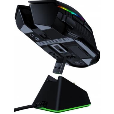 Razer Миша ігрова Basilisk Ultimate & Mouse Dock WL RGB Black