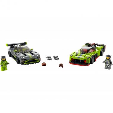 LEGO Конструктор Speed Champions Aston Martin Valkyrie AMR Pro и Aston Martin Vantage GT3