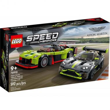 LEGO Конструктор Speed Champions Aston Martin Valkyrie AMR Pro и Aston Martin Vantage GT3