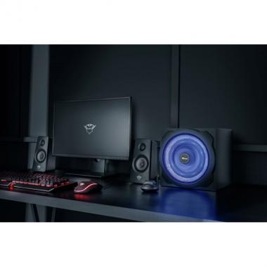 Trust 2.1 GXT 628 Tytan Illuminated Speaker Set BLACK