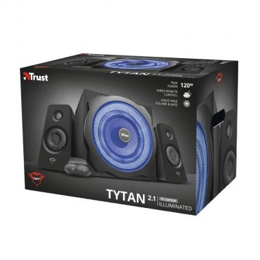Trust 2.1 GXT 628 Tytan Illuminated Speaker Set BLACK