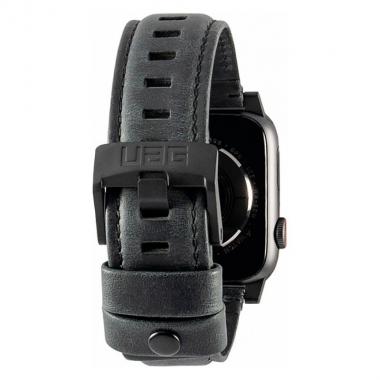 UAG Leather Strap для Apple Watch 44/42[Black]