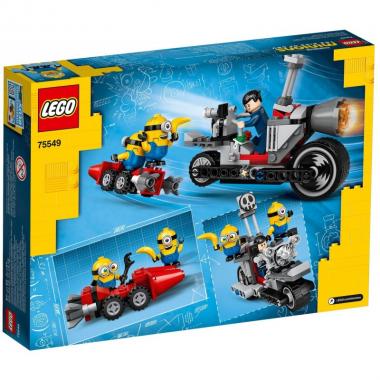 LEGO Конструктор Minions Нестримна погоня на мотоциклі 75549