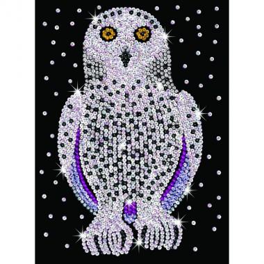 Sequin Art Набор для творчества BLUE Snowy Owl New