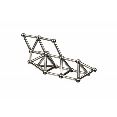 MagPlayer Magnetic construction set - sticks and balls (66 el.)