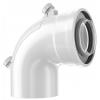 Bosch Elbow coaxial FC-CER60-87 87° for condensing boilers