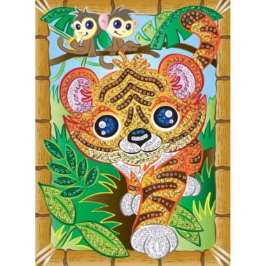 Sequin Art Набір для творчості SMOOGLES Тигр