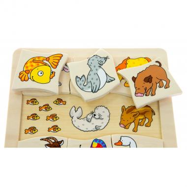 goki Learning game Who belongs to who