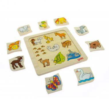 goki Learning game Who belongs to who