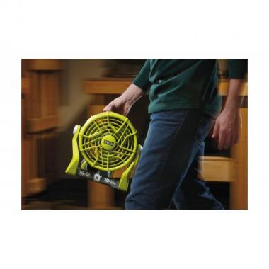 Ryobi Вентилятор Ryobi R18F-0 ONE +, 18В, лопать 20см, 2 швидкості (без АКБ і ЗП)