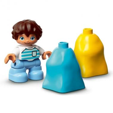 LEGO Конструктор DUPLO Сміттєвоз і контейнери для роздільного збору сміття 10945