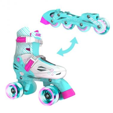 NEON Ролики COMBO SKATES Бірюзовий (Размер 30-33)