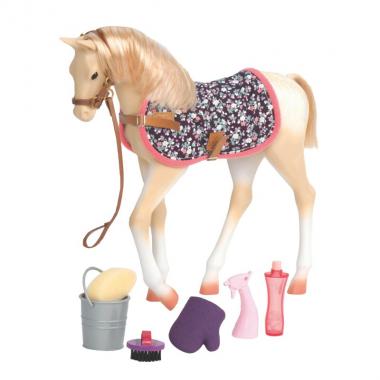 Our Generation Toy horse - Scarlet with accessories (26 cm)