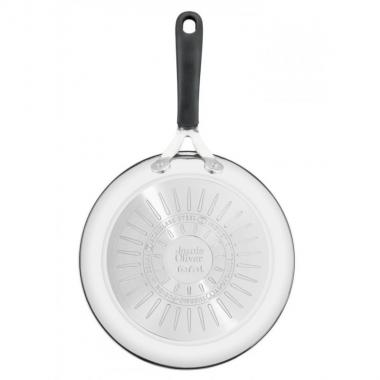 Tefal Frying pan Jamie Oliver Kitchen Essential Grill, 26cm, stainless steel