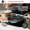Tefal Frying pan Jamie Oliver Kitchen Essential Grill, 26cm, stainless steel