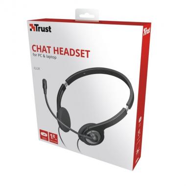 Trust Ilux Chat 3.5mm BLACK